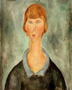 Portrait of a Young Woman by Amedeo Modigliani