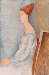 Portrait of Jeanne Hébuterne by Amedeo Modigliani