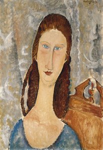 Portrait of Jeanne Hebuterne by Amedeo Modigliani