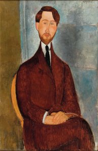 Portrait of Leopold Zborowski by Amedeo Modigliani