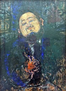 Portrait of Rivera by Amedeo Modigliani
