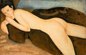 Reclining Nude from the Back (Nu Couche de Dos) 1917