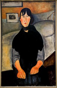 Young Woman of the People by Amedeo Modigliani