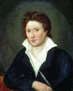 Portrait of Percy Bysshe Shelley (1792 - 1822)