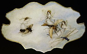 Fairies Playing on Insects, c.1860