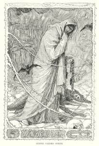 Akedia Glided Forth by Amelia M. (attr.to) Bowerley or Bauerle