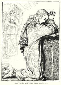 They found him still upon his knees by Amelia M. (attr.to) Bowerley or Bauerle
