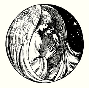 Title-page illustration for Allegories by Frederic W Farrar