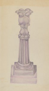 Candlestick by American 20th Century