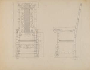 Drawing of a Chair