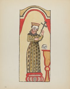 Saint Rita (Plate 12) by American 20th Century