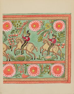 Painted Chest Design (Plate 43) from 