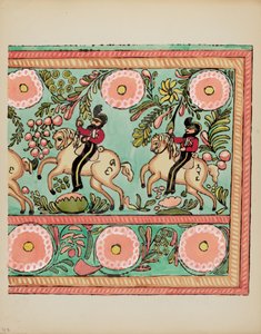 Plate 43: Painted Chest Design: From Portfolio 