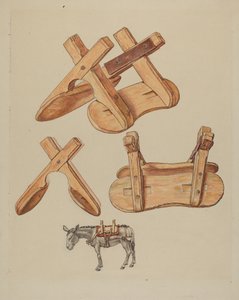 Unrigged Pack Saddle by American 20th Century