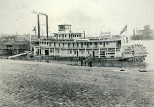 The stern-wheeler 