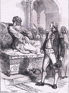 Captain Bainbridge and the Dey of Algiers by American English school