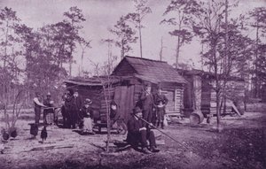 A Camp of Consumptives, Near Lake Worth, Florida by American Photographer (after)