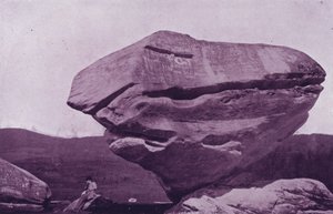 Balanced Rock, near Pittsfield, Massachusetts