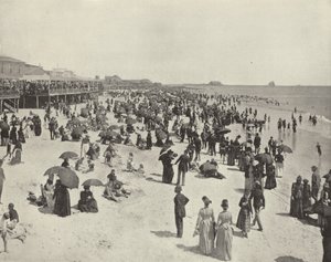 Beach at Atlantic City, New Jersey