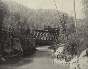 Bridge in Animas Canyon, Colorado