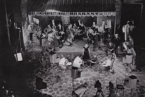 California: Hollywood, A "movie" in the making at one of the many motion picture studios near Los Angeles by American Photographer (after)