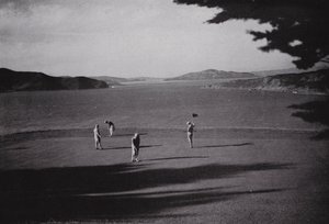 California: San Francisco, Lincoln Park, overlooking the Golden Gate, the ocean, and the city by American Photographer (after)