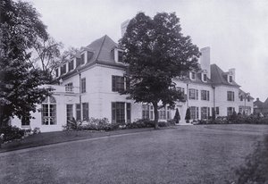 Charles A Platt: House in Connecticut, North Front