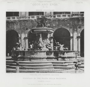 Fountain in the Piazza Della Madonna, Loreto, Italy