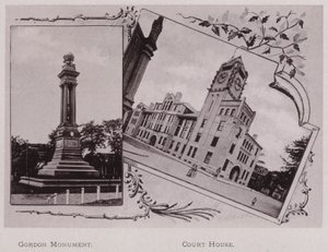 Gordon Monument; Court House