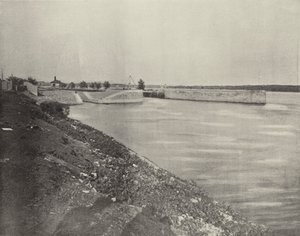 Government Locks near Keokuk, Iowa by American Photographer (after)