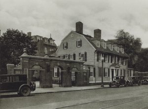 Harvard University: Class of 1857 Gate, Wadsworth House