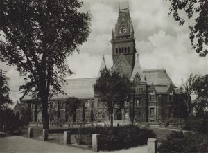Harvard University: Memorial Hall by American Photographer (after)
