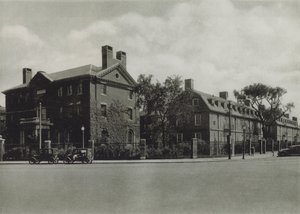 Harvard University: Phillips Brooks House; Mower Hall, Dormitory; Lionel Hall, Dormitory by American Photographer (after)