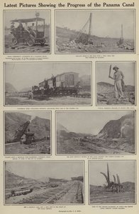 Latest pictures showing the progress of the Panama Canal by American Photographer (after)
