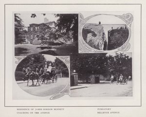 Newport, Rhode Island: Residence of James Gordon Bennett; Purgatory; Coaching on the Avenue; Bellevue Avenue