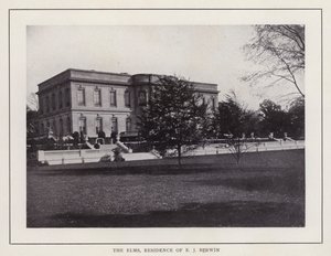 Newport, Rhode Island: The Elms, Residence of E J Berwin