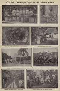 Odd and picturesque sights in the Bahama Islands by American Photographer (after)