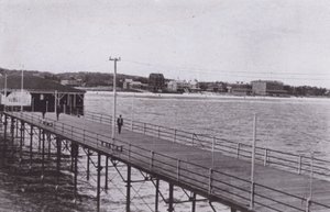 Old Orchard Beach, Maine: View from Ocean Pier by American Photographer (after)