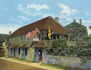 Oldest House in the US, St Francis Street, St Augustine, Florida