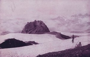On the summit of Mount Tacoma, Washington by American Photographer (after)