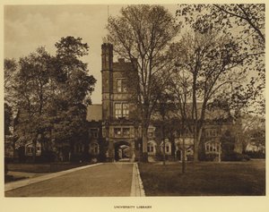 Princeton University: University Library by American Photographer (after)