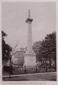 Pulaski Monument, Monterey Square