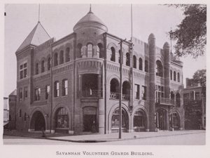 Savannah Volunteer Guards Building by American Photographer (after)
