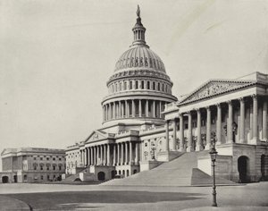The Capitol Building at Washington by American Photographer (after)