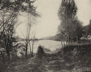 The Delaware River at Milford, New Jersey by American Photographer (after)