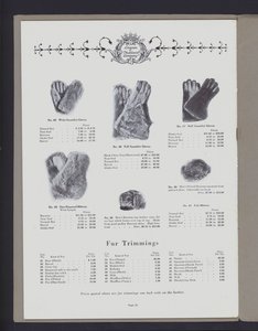 Two-page spread from The Theater of Fur Fashion