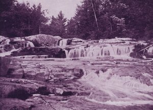 Upper Jackson Falls, Wild-Cat River, New Hampshire by American Photographer (after)