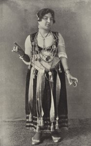 A Performer of the Danse du Ventre by American Photographer
