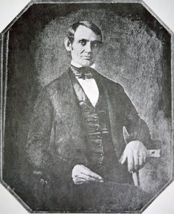Abraham Lincoln (1809-65) as a member of Congress aged 37 by American Photographer