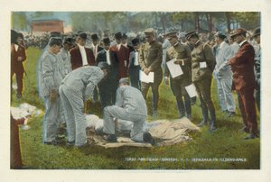American Coal Mining: First Aid Team Contest, US Officials in Attendance by American Photographer